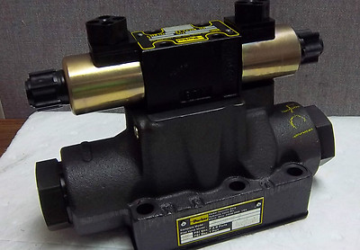 PARKER VALVE D61VW4C1NJWF-75 W/ PILOT D1VHW4CNJWF-75 NEW D61VW4C1NJWF75