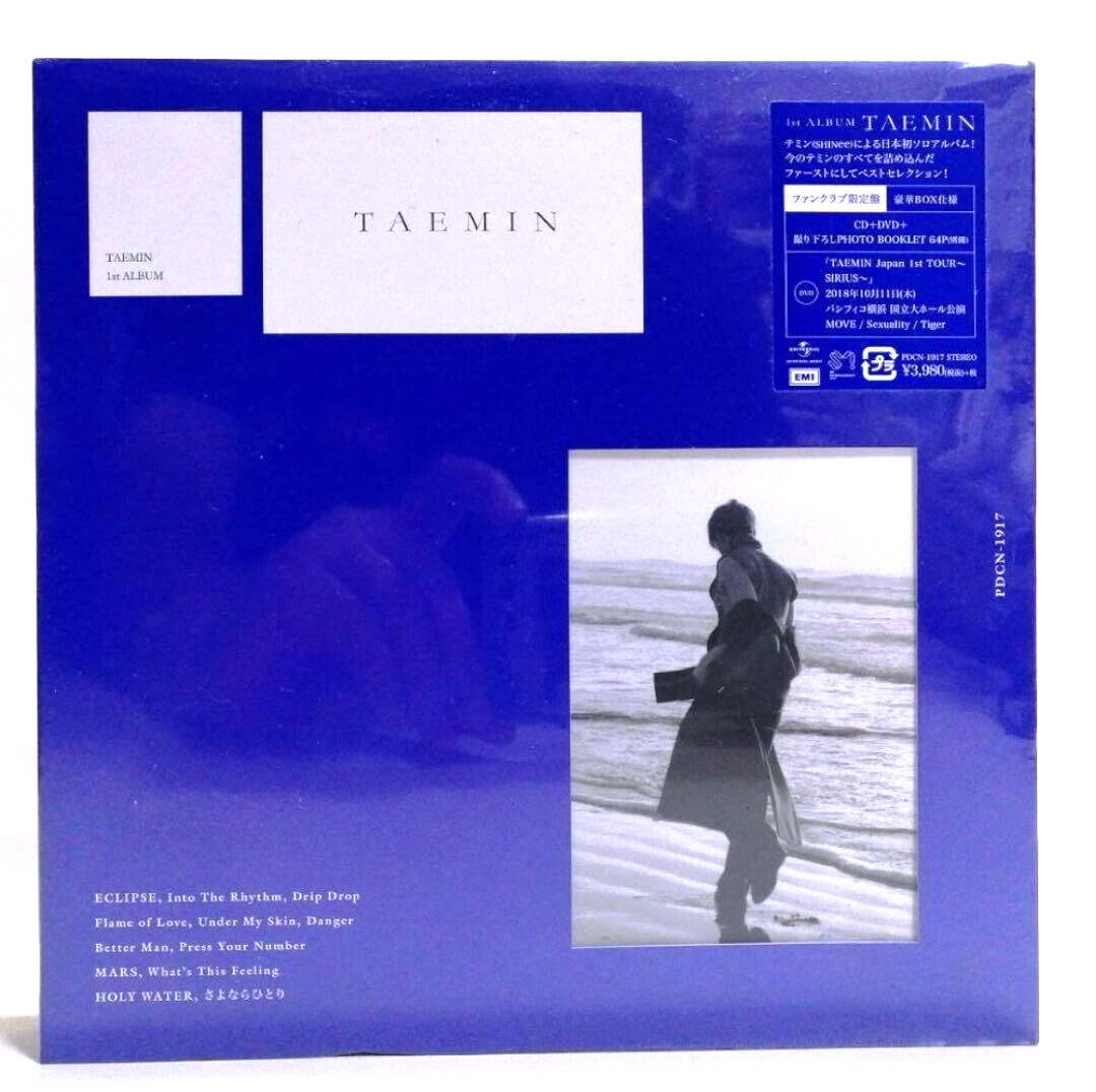 SHINee TAEMIN 1st Full Album Fanclub Fan club FC Photobook + CD + 