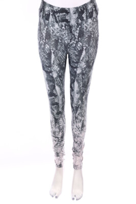 kyodan Leggings Sport Fitness Workout Animal Print M grey anthracite