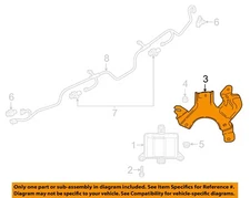 MAZDA OEM 17-18 CX-5 Rear Bumper-Radar Sensor Mount Bracket Right KB8D67ZP1A