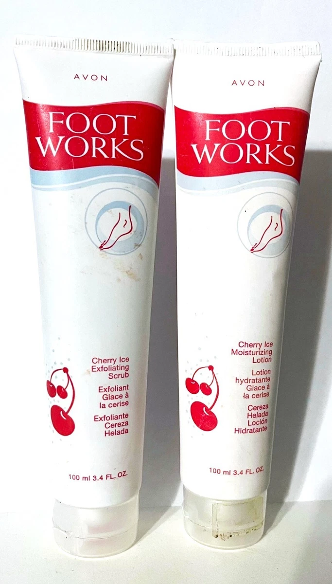Spray Apaisant & Désodorisant Pour Les Pieds Avon Footworks – Parfum Cherry Ice – 100 Ml – Rafraîchissant Et Hydratant