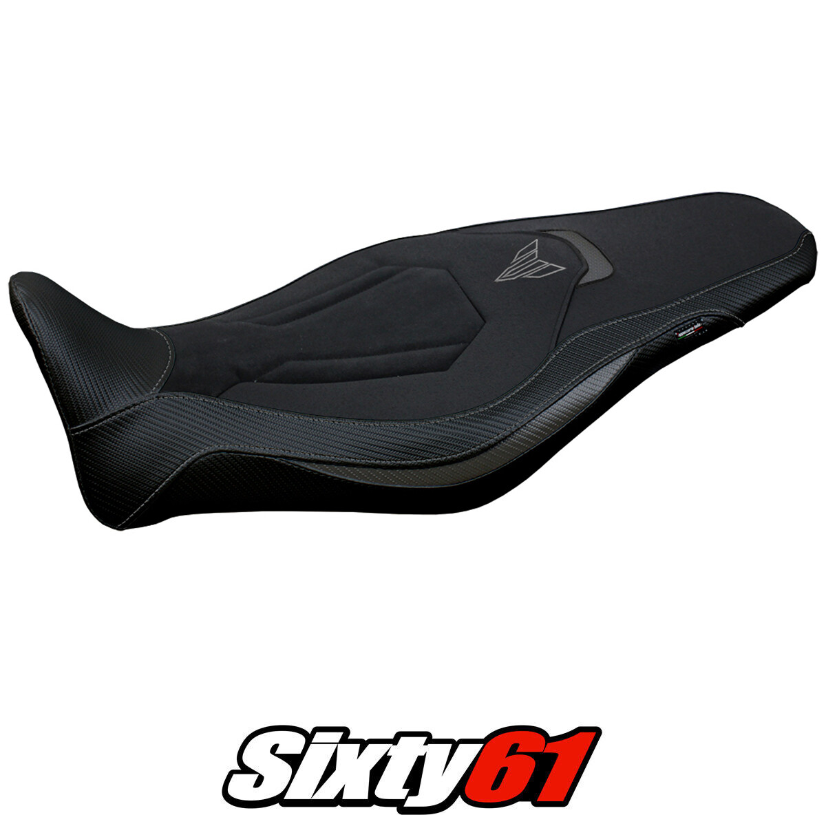 Yamaha MT 09 FZ09 2021 2022 2023 Seat Cover Tappezzeria Ultragrip Grey Black
