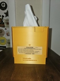 Gold Color NES Cartridge Nintendo Themed Tissue Box Holder - The Legend of Zelda