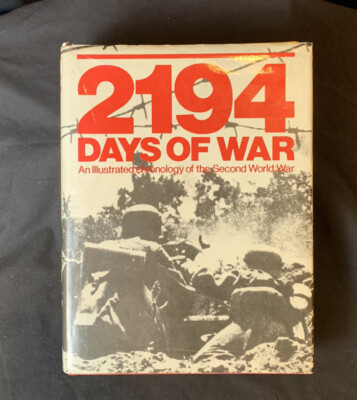 2194 Days Of War First American Edition Ebay