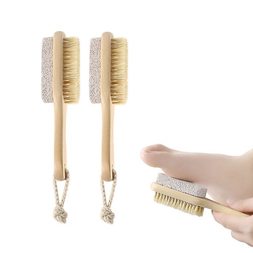 Foot Scrub Brush Pumice Scrub Brush Pumice Stone Feet Heel Scrubber Foot - Picture 10 of 13