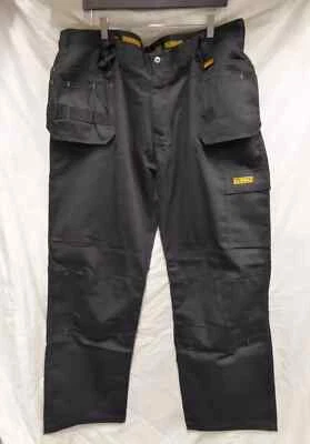 NEW MENS DeWALT DWC23-001 HOLSTER POCKET WORK TROUSERS W. 32",34",36",40"