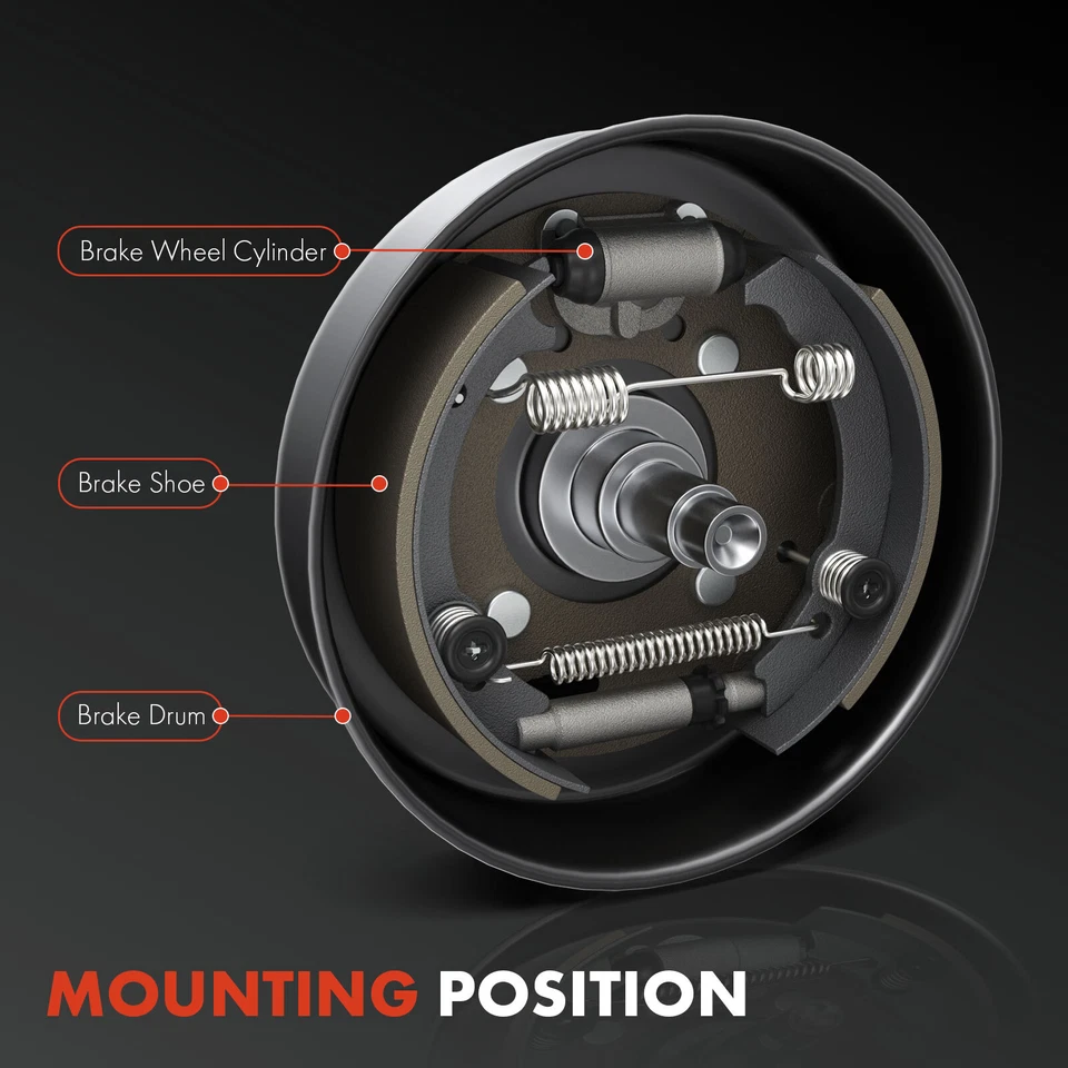 2xRear Side Drum Brake Wheel Cylinder for Ford F-150 F-250 LTD Victoria Ranchero - Image 3 of 4