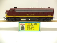 Atlas Ho 8328, FP-7A locomotive, Soo Line 504A