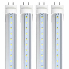 50Pcs JESLED 4FT LED Tube Light Bulbs 6000K 22W G13 Bi-Pin T8 F32T8 Shop Lights