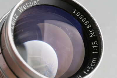 Leica Leitz Summarit 50mm F/1.5 Lens for Leica L39 #53659 T | eBay