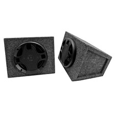SDX Audio 6.5" 4-way 500W 6.5" Wedge Speaker Box pair 