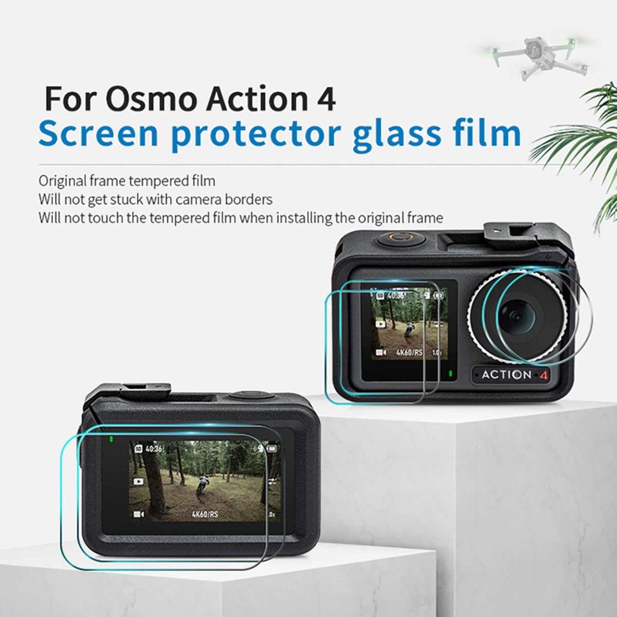 Dji osmo hotsell action front screen