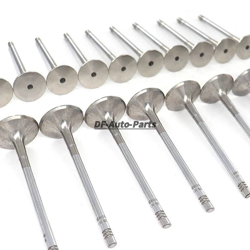 MAHLE 24X Engine Intake & Exhaust Valves Set For VW Audi A6 Q7 2.8 3.2 3.0 TFSI - Image 3 of 4