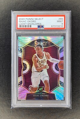 Isaac Okoro - Select - Lucky Envelopes - 2020/21 RC Rookie PSA 9 #/8