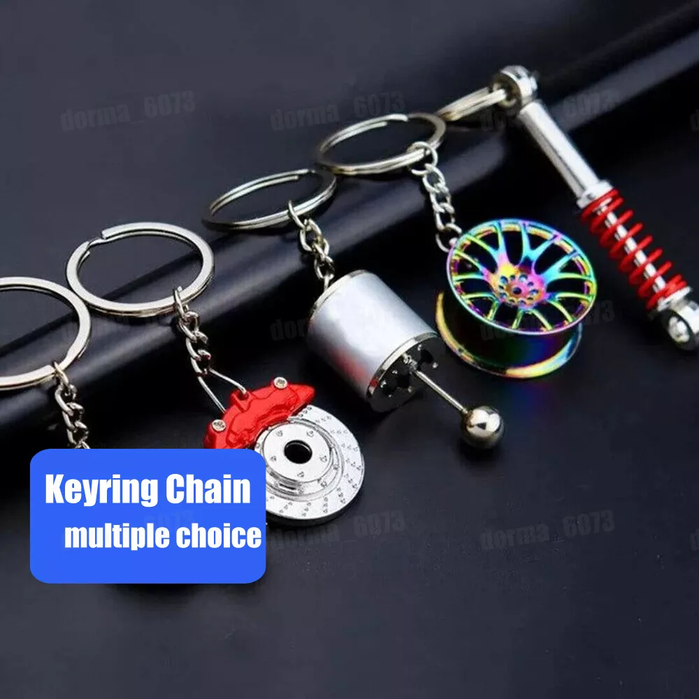 Men's Keychain Creative Metal Car Keyring Fashion Key Chain Car