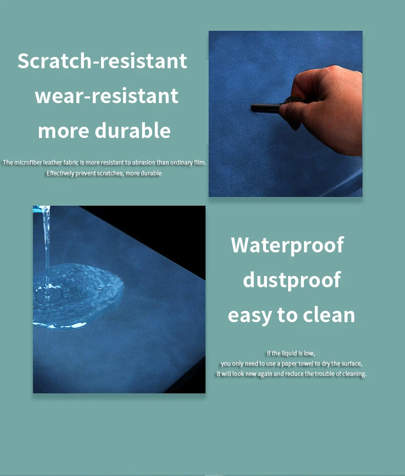 Cubierta de calcomanías adhesivas de cuero para computadora portátil para LG Gram 17 17Z90P 17Z95P 17" 2021 Foto 4 de 4