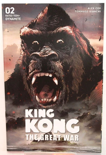 KONG: THE GREAT WAR #2B(2023) Alex Cox, Tommaso Bianchi, Jackson Guice, Dynamite