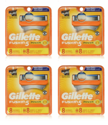 Gillette Fusion5 Power Razor Blade Refills, 32 Cartridges BNIB