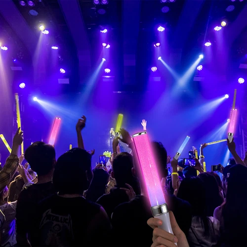 1PC LED Glow Stick 15 Color Lightsticks 2 Lighting Modes for Concert Party new - Picture 4 of 12