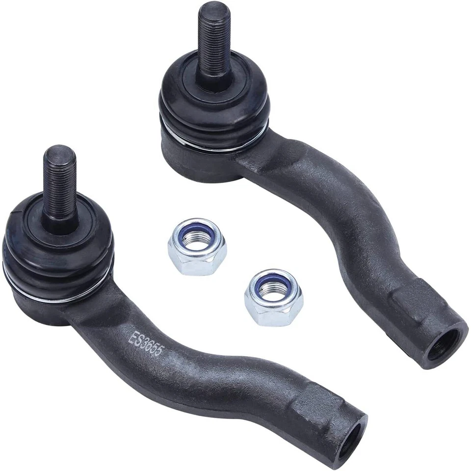 12pc Inner Outer Tierods Ball Joints Sway Bars for 2001-2004 2005 Toyota Rav4 - Image 3 of 4