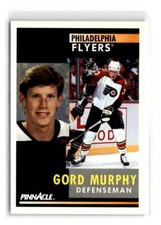 1991-Pinnacle -#140-Gord Murphy -Philadelphia Flyers