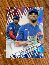 2023 Topps Pristine Pristine CHRISTOPHER MOREL Fresh Faces Insert Refractor RC