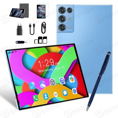 2025 Newest Tablet Android14 16GB +256GB Tablet PC Dual SIM 4G LTE 5G WiFi6 GMS