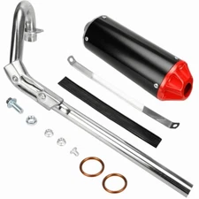28mm Exhaust Muffler Pipe Kit For 70cc 110cc 125cc CRF50 SSR SDG Pit Dirt Bike
