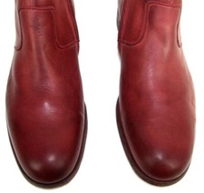 Bottines En Cuir Vintage Rouge FREE LANCE (années 1960) - Pointure 38.5 EU - Occasion