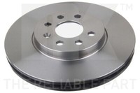2X NK 203651 Bremsscheibe FüR Opel