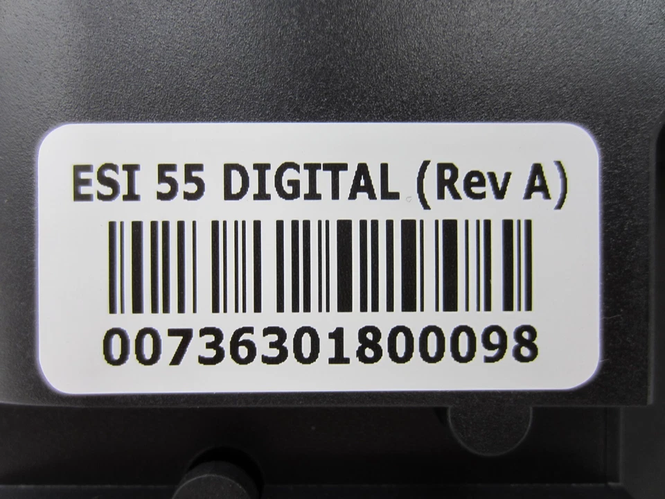 ESI 55 IP Digital (5000-0736) Charcoal Desk Phone (6 In-Stock) *Refurbished* - Image 4 of 4