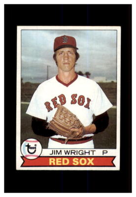 1979 TOPPS BASEBALL CARD BOSTON RED SOX #349 JIM WRIGHT 