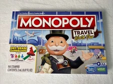 NEW & SEALED Hasbro Monopoly Travel World Tour Board Game.