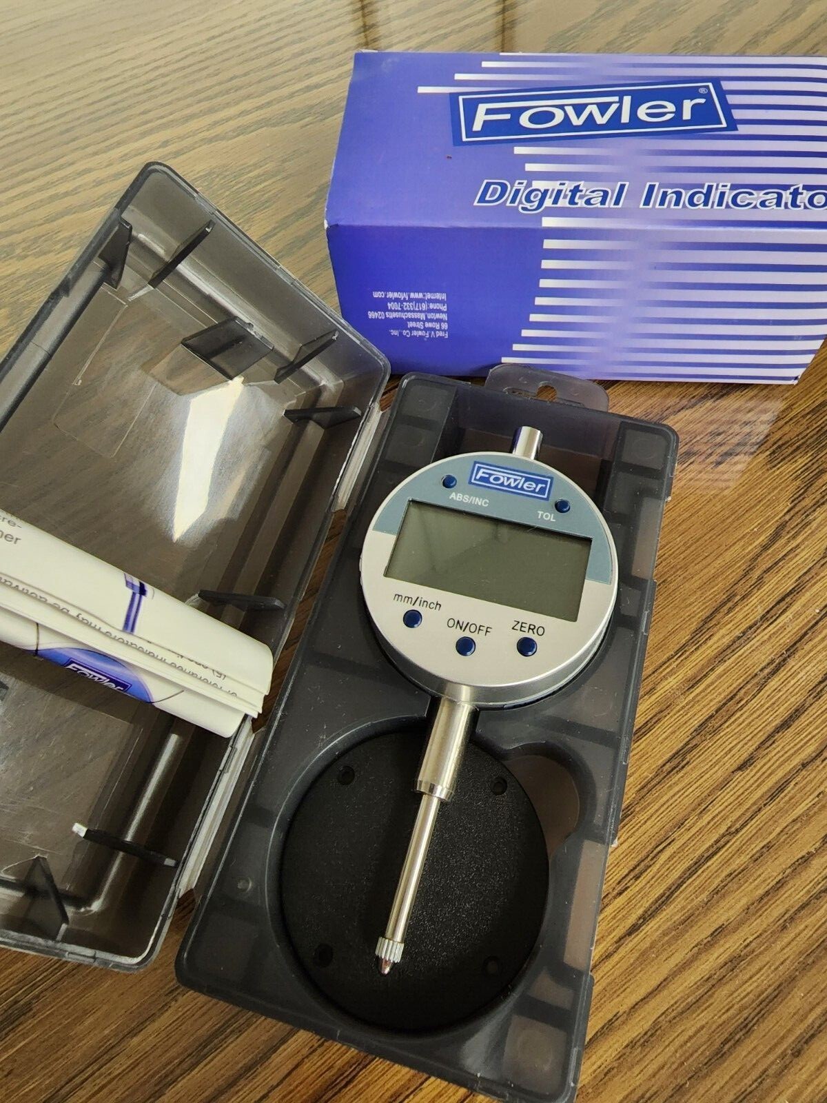 FOWLER Indi X Blue Digital Indicator 54 520 250 0 Still In Box EBay Fowler indi x blue digital indicator 54 520 250 0 still in box ebay
