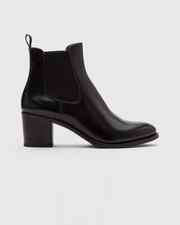 Church's scarpe inglesi stivaletti Shirley taglia 38 colore nero lucido fumo