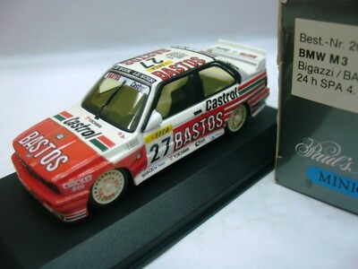 WOW EXTREMELY RARE BMW M3 E30 SE #27 Hahne SPA 1990 1:43 Minichamps-DTM-Spark-M5