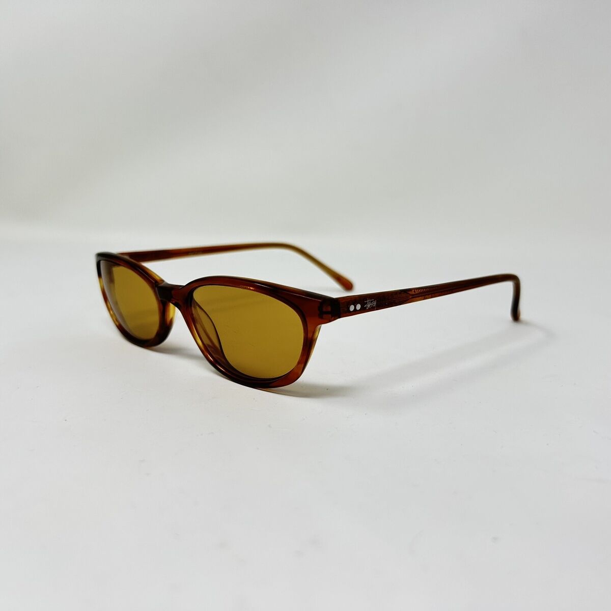 stussy eye gear Richie Sunglasses Tortoise Yellow Lenses stussy eye gear Richie Sunglasses Tortoise Yellow Lenses