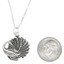thumbnail 2 - STERLING SILVER PEACOCK BIRD CHARM WITH BOX CHAIN NECKLACE