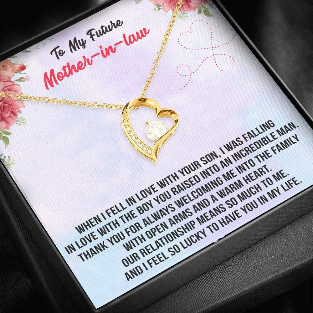 To my future mother in law shop necklace shineon