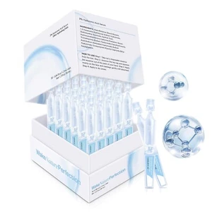 30PCS 3% Hyaluronic Acid Serum Vials - Moisturizing, Firming, Single-Use Tubes
