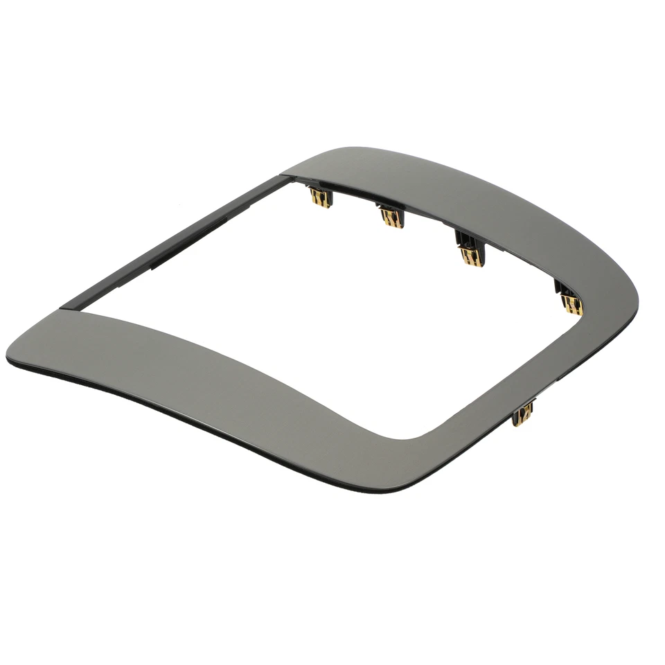 OEM NUEVO A/C Instrumento Radio Borde Bisel Cubierta Cepillo de Metal 07-14 GM Camión y SUV Foto 2 de 4