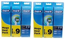 Oral-B Precision Clean Electric Toothbrush Replacement Brush Head 9 ct (2 pack)