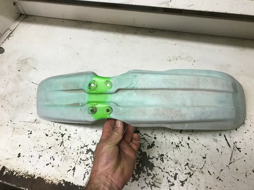 1987 Kawasaki KDX80 Front Fender KDX 80 35004-1092 - Picture 5 of 7