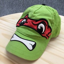Teenage Mutant Ninja Turtles Raphael Baseball Cap Hat Youth Green Red One Size