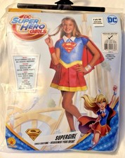 Rubies DC Super Hero Girls Supergirl Halloween Costume Child Size Medium 8-10