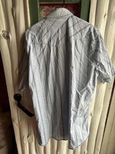 Canyon River Blues SS Shirt Sz Large W/Pearl Snaps - Picture 6 of 6