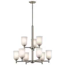 Kichler Lighting 43672NI Shailene Chandelier Brushed Nickel