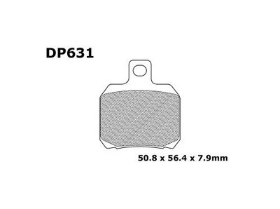 DP Standard Brake Pads #DP631 Ducati/Aprilia/Bimota/KTM/Cagiva/Moto-Guzzi