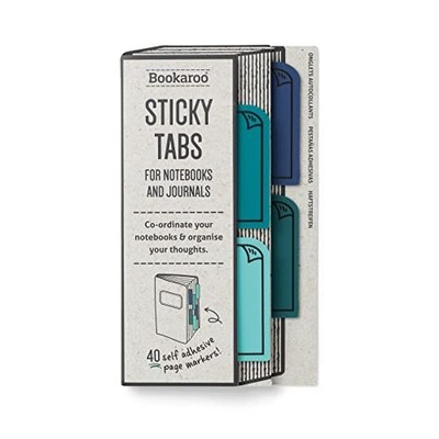 IF Bookaroo Sticky Tabs - Blues,Sticky Notes