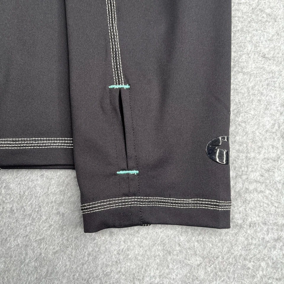 Tommy Bahama Island Active Sudadera con Capucha Camisa Pequeña Negra Cremallera Completa Manga Larga Para Hombres Foto 2 de 4